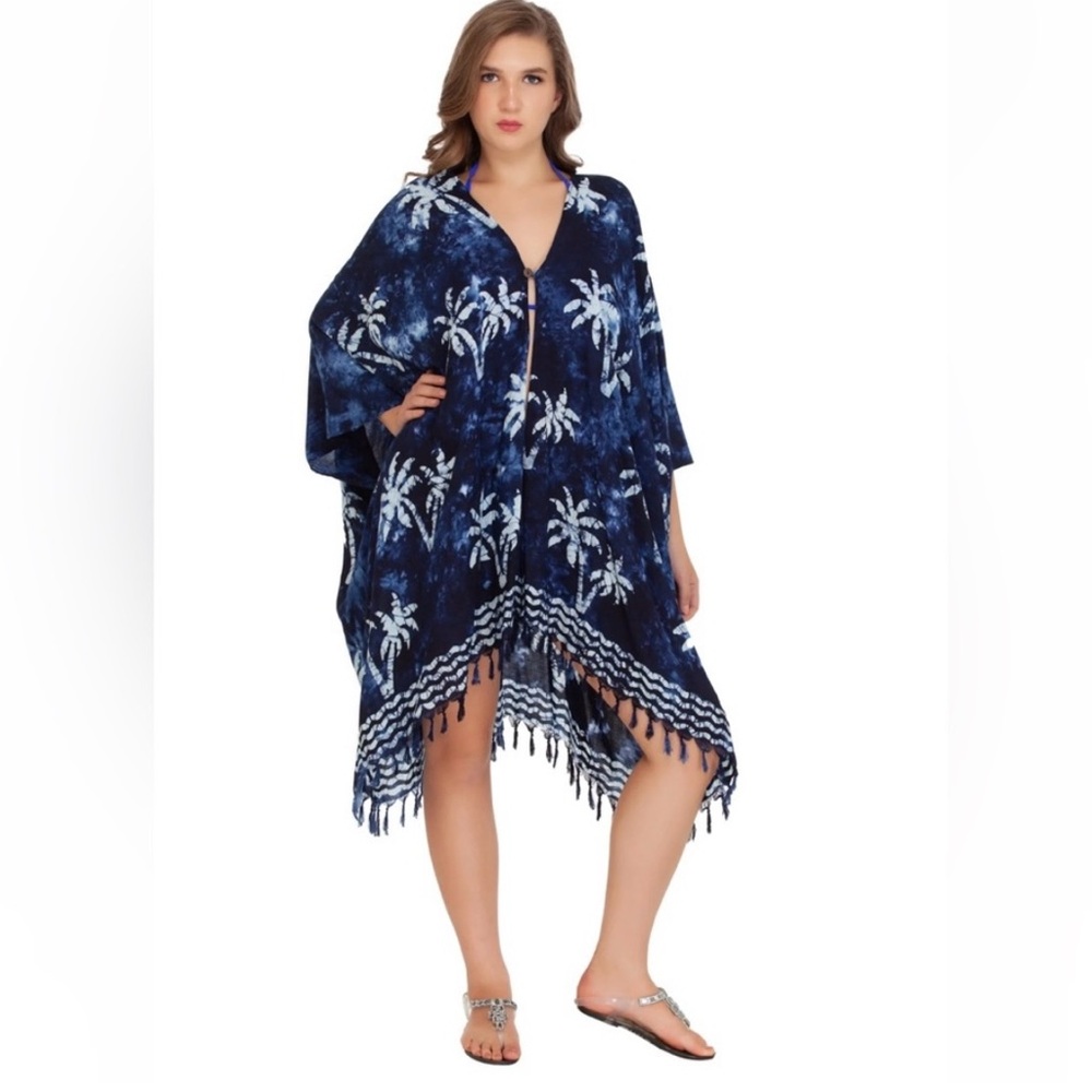 Tyedye Cardigan. 12432.  BL/RD11
